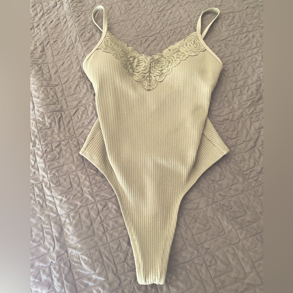 Great light green bodysuit